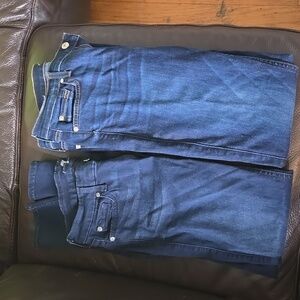 7 for all man kind jeans 2 pairs